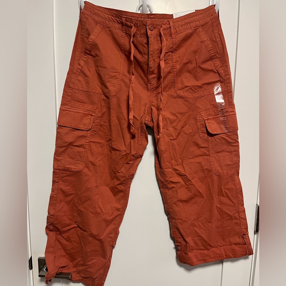 American Eagle Snappy Stretch Convertible Baggy Cargo Jogger (16 Short)